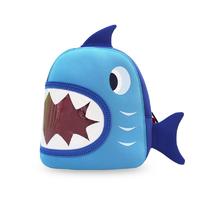 NH024 Shark design blue ultra-light environmental neoprene children backpacks