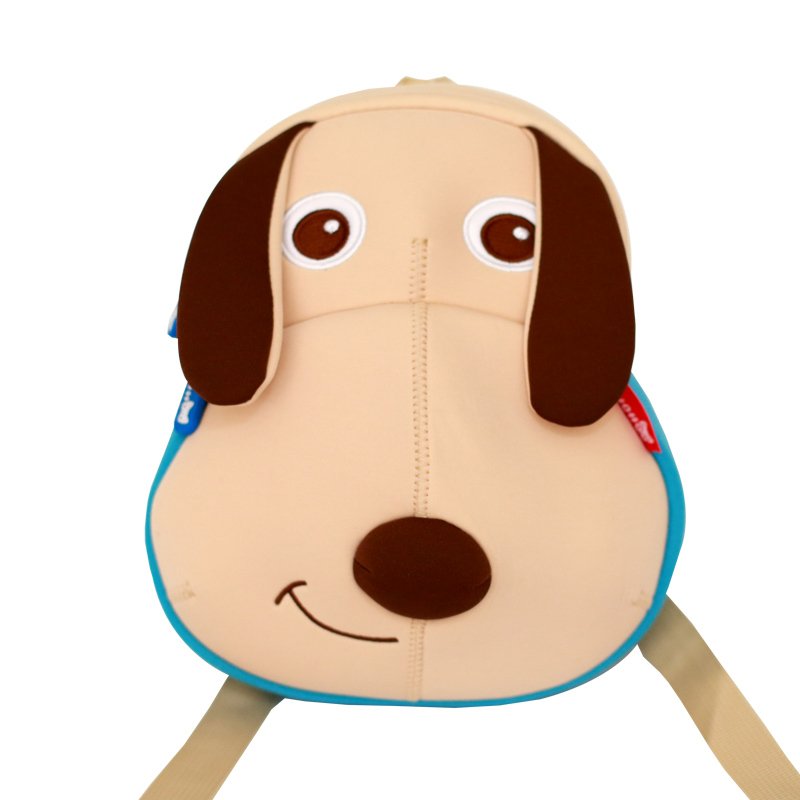 NH063  Little Kids Children's School Bags 3D Cartoon Dog backpack