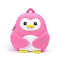 NH065  Penguin Little Kids School Bag lightweight plush Toddler Backpack warm hand