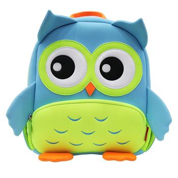 GY298 high quality lightweight kids backpack school bags  Owl