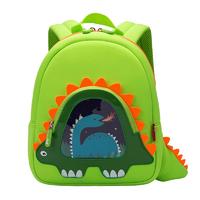NH026 Hot sell neoprene children backpack top quality dinosaur kindergarten bag