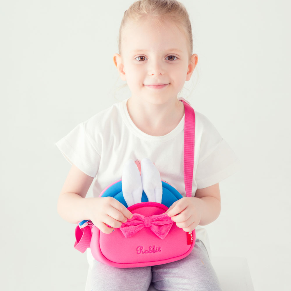 Nohoo Children Products-Neoprene Lightweight Eco-friendly Kids Messenger Bag For Little Girls-2