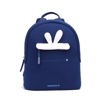 NHQ008 Blue rabbit plush Kids Backpack Preschool Boys Girls family backpack
