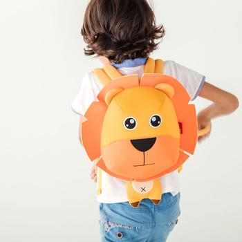 NH067 factory price neoprene eco-friendly toddler anti lost lion backpack
