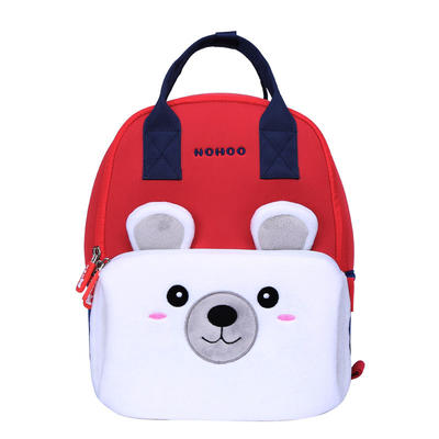 NHQ005 Parent-child Cartoon backpack Lightweight Zoo Animal backpack for family