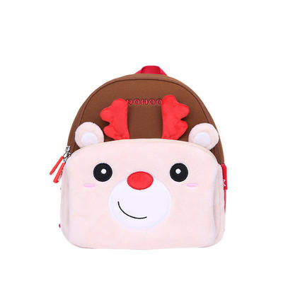 NHQ006 Customized Fashion children Functional Waterproof deer animal Backpack