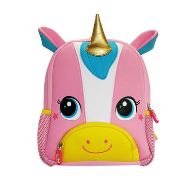 TQ3001 New design soft Children Backpacks 3D Animal unicorn kids bag