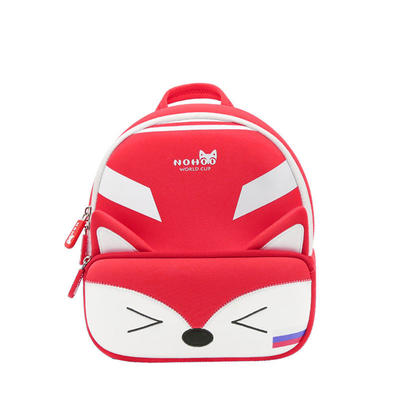 NHB096 school bag New arrival world cup animal fox backpack bags for boys