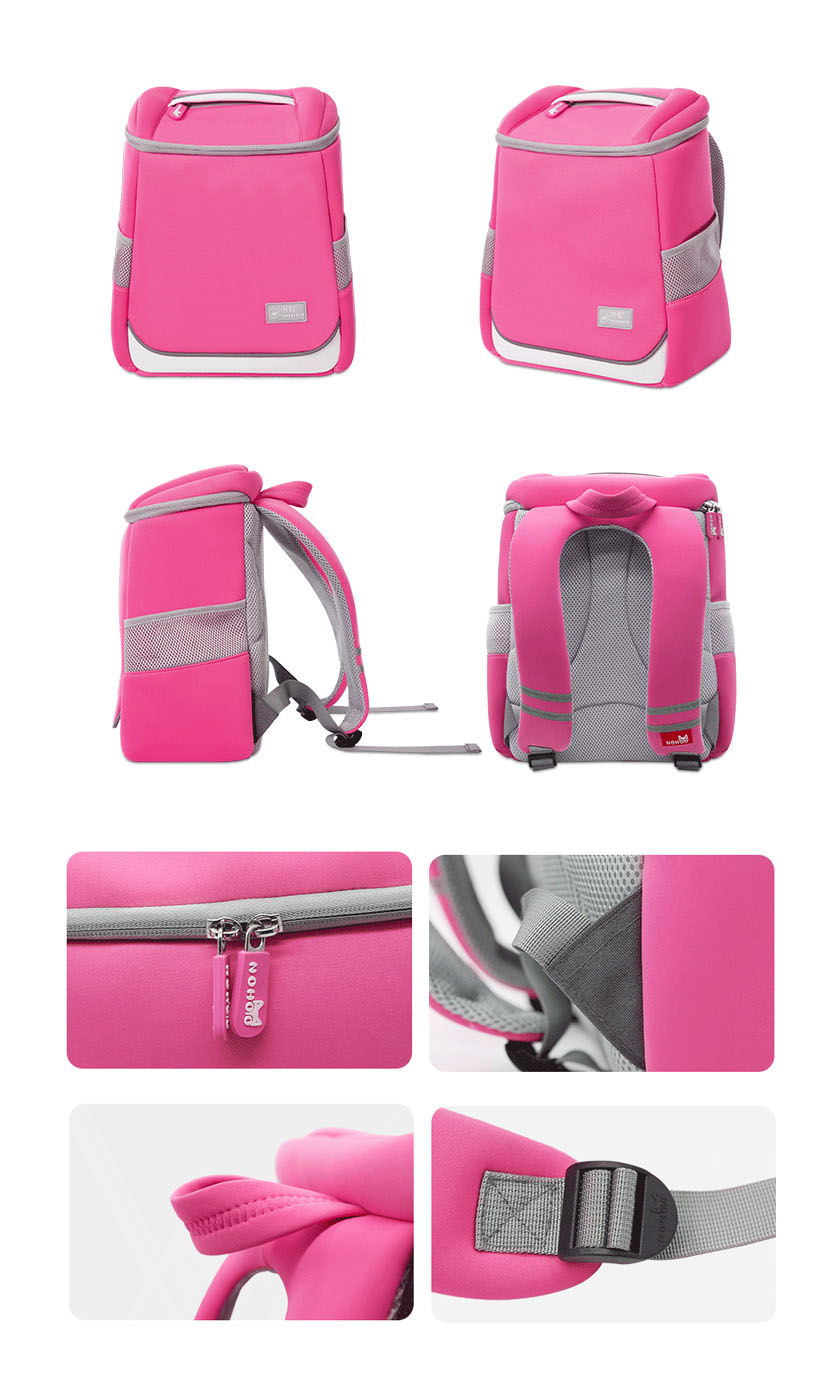 Nohoo Children Products-Nh081 Hot Sale Functional Neoprene Fashion School Book Bag For Girls