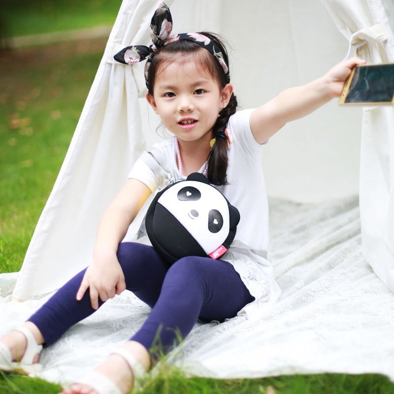 Nohoo Children Products-High Quality Unisex 3d Panda Baby Bag Neoprene Messenger Bag-4
