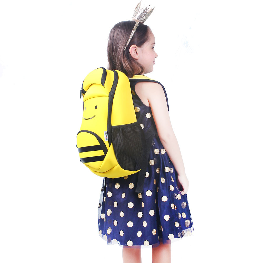 Nohoo Children Products-Ultra Lightweight Kids Backpack Animal Bee Preschool Children Bag-3