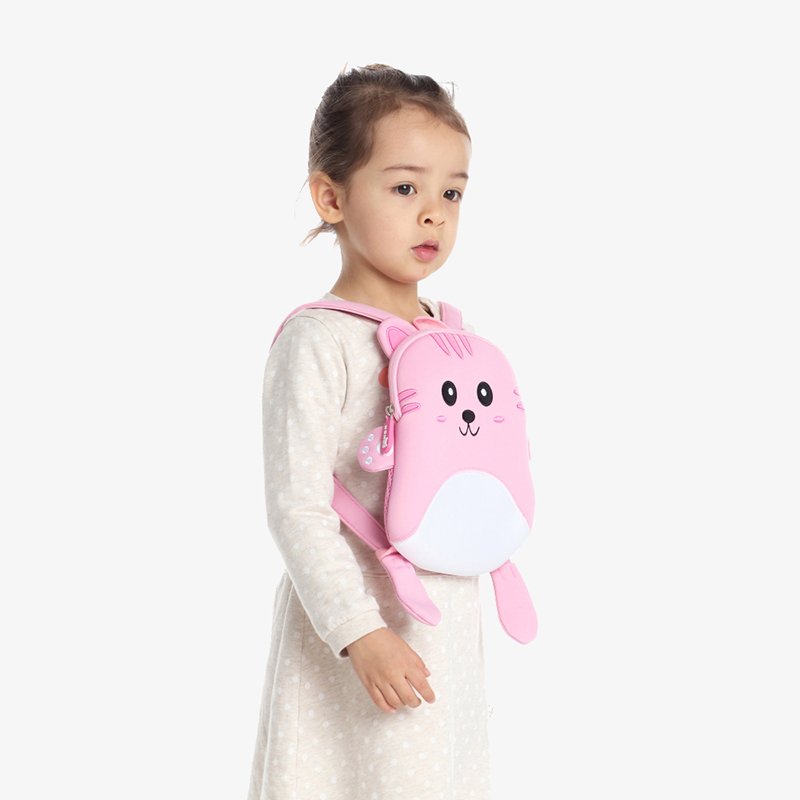 Nohoo Children Products-Nh055 Comfortable Light Neoprene Lovely Cat Animal Mini Bag For Baby-3