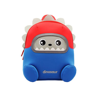 NHB189 Nohoo Waterproof 3D cartoon robot Toddler Backpack for Preschool Kindergarten 3-6 Year