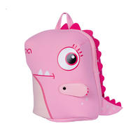 NHB213 Wholesale neoprene animal soft toddler backpack with 3D printing