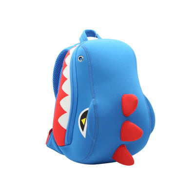 NHB218 Dinosaur animal neoprene kids backpack manufacturers children shoulder bag