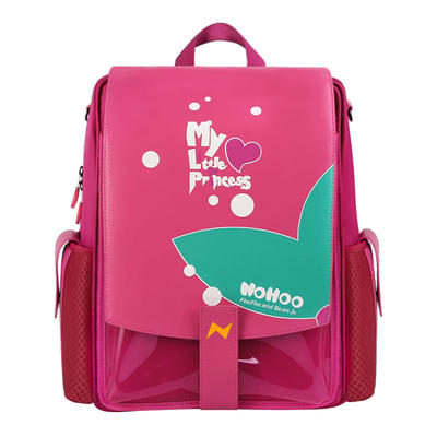Nohoo new design school bag PU PVC Polyester 3 in 1 bags student primary school backpack